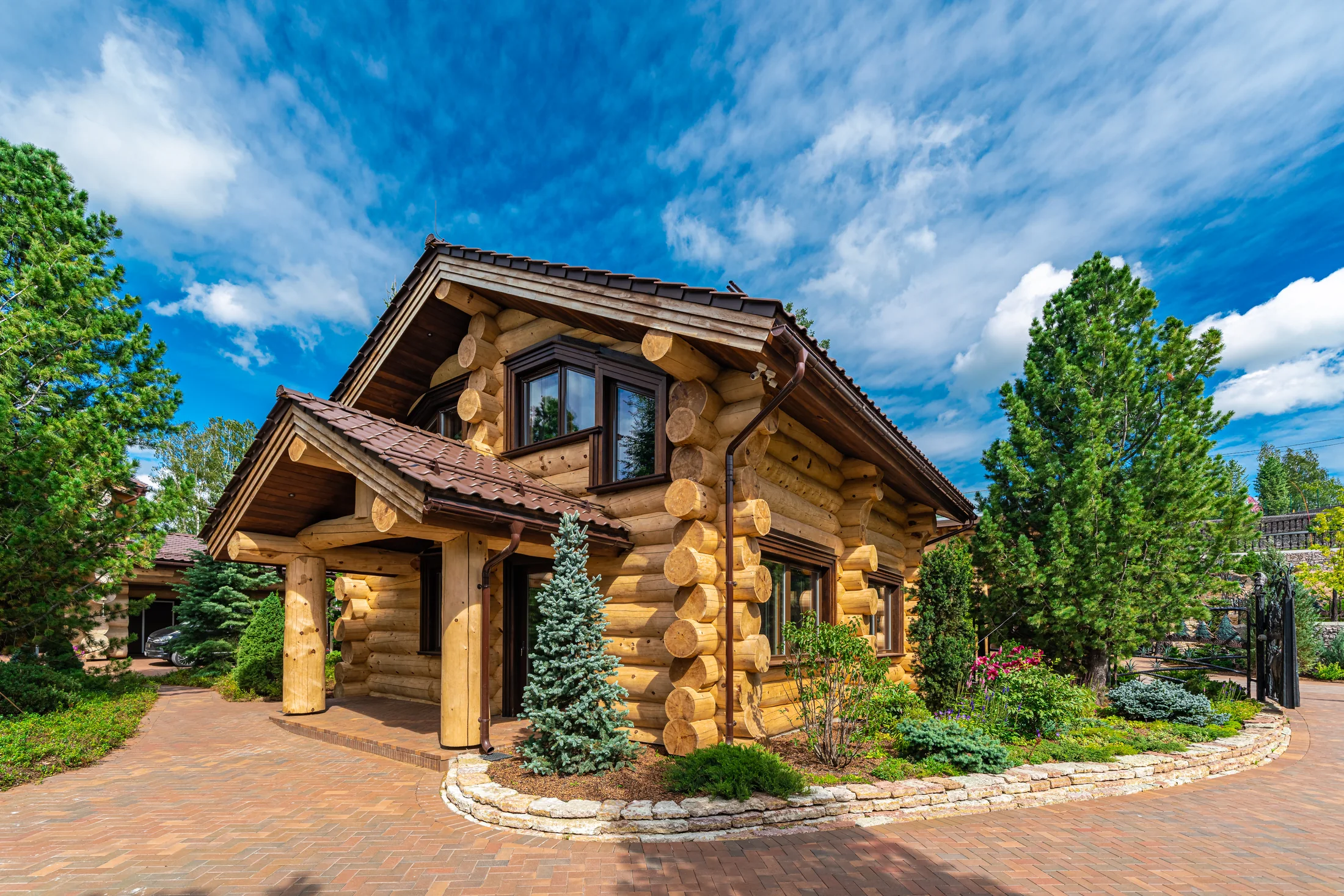 Красавица 297 м², загородная резиденция Post & Beam