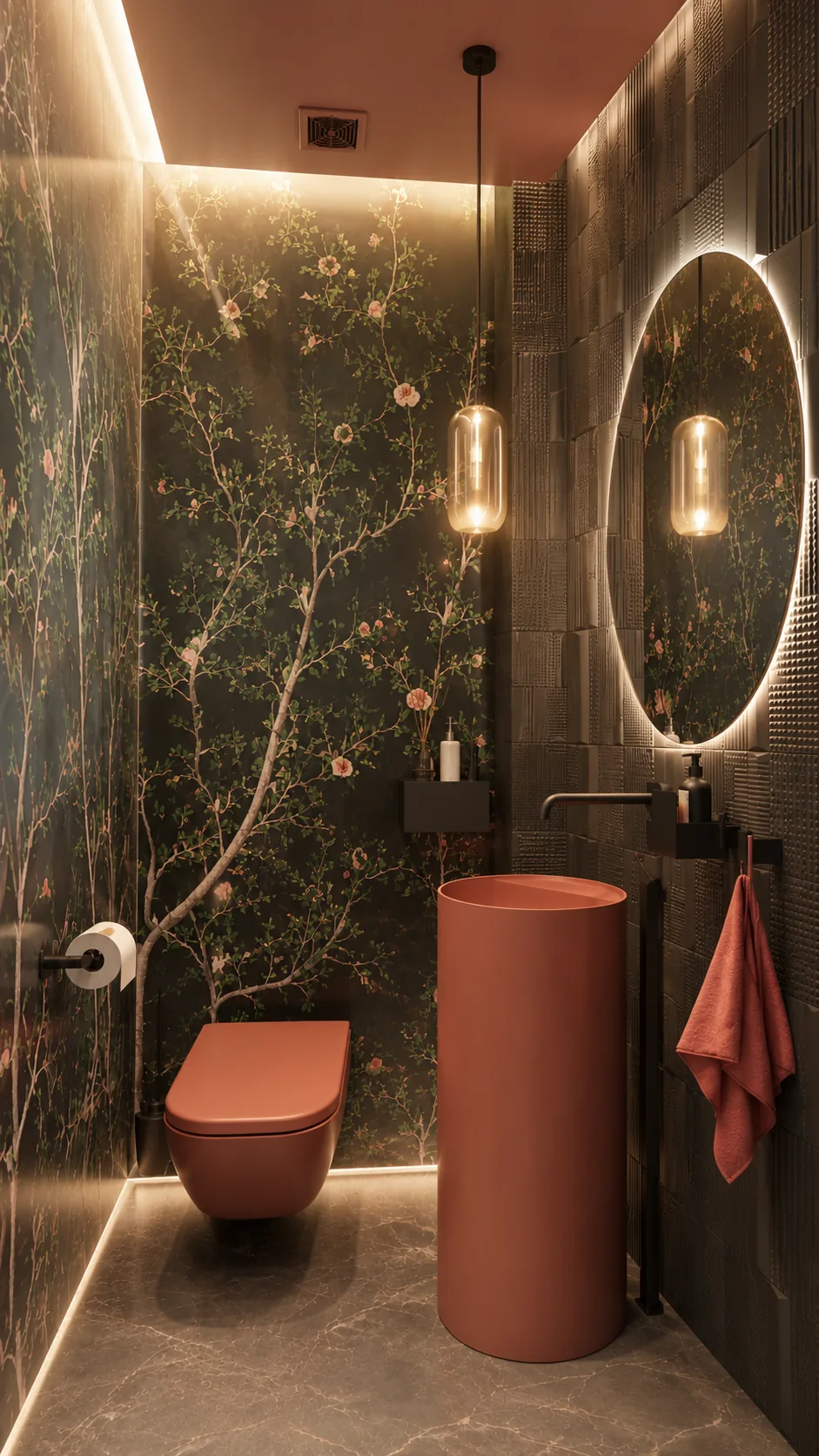 Гостевой санузел SPA-павильона 525 м²